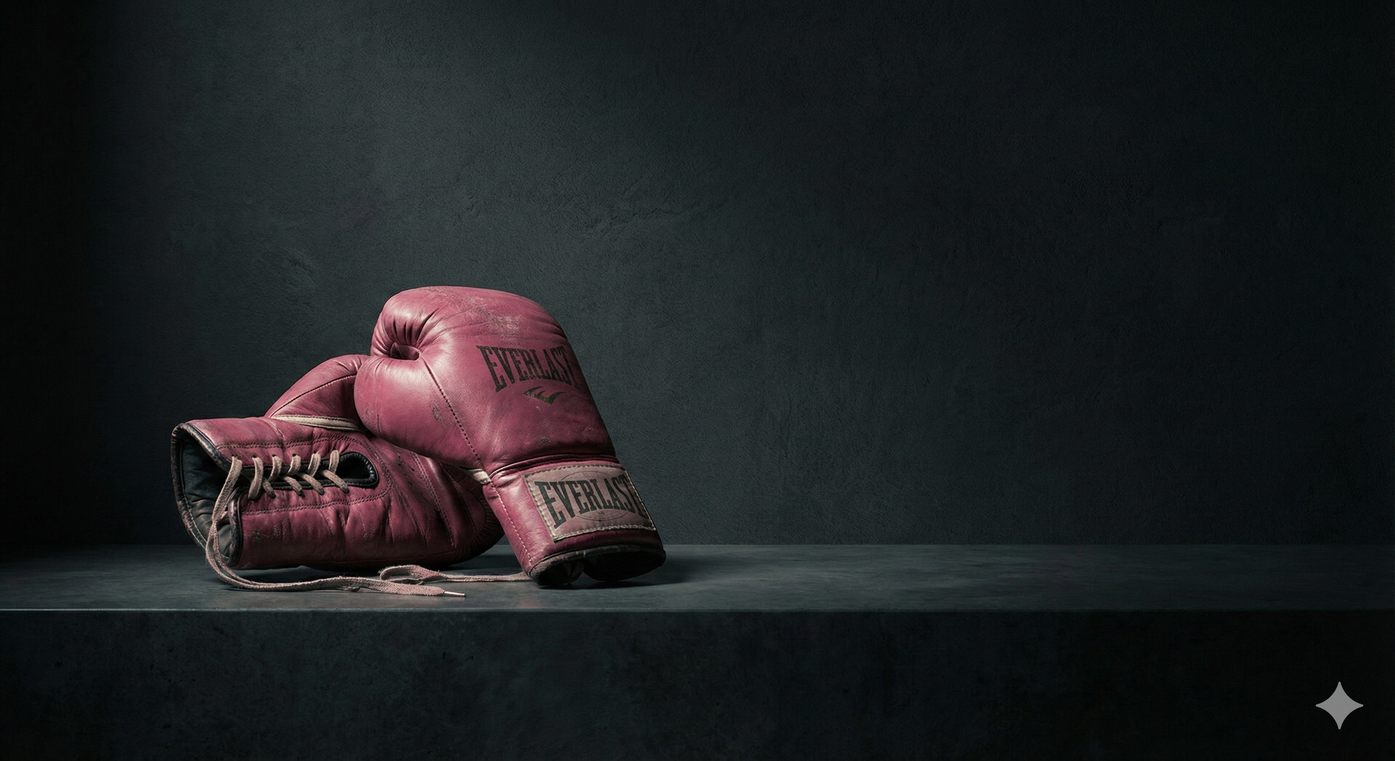 Pink boxing gloves. No Woman Fights Alone!
